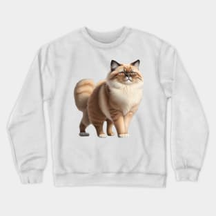 Himalayan cat Crewneck Sweatshirt